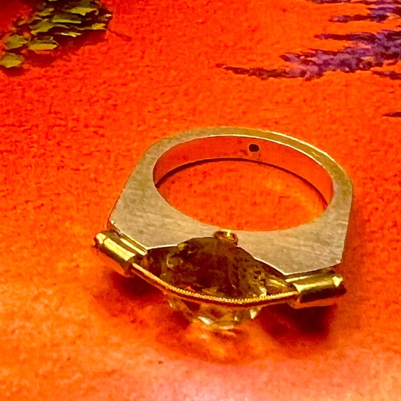 T Plodowski topaz ring, sterling silver 14 K
Size 7 - Picture 5 of 8